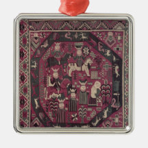 Teppich, der Ritter darstellt Weihnachtsornament