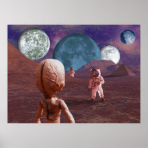 Terrestrisches Treffen Plakat