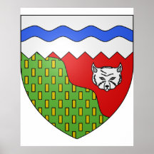 Territoires du Nord Ouest, Kanada Plakate