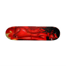 Teufel-Frau - Skateboard Skateboard Bretter
