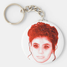 TEUFEL-MÄDCHEN KEYCHAIN SCHLÜSSELANHÄNGER