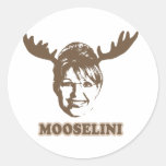 TEUFEL MOOSELINI BROWN2 RUNDER AUFKLEBER