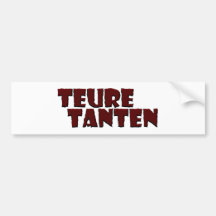Teure Tanten Autoaufkleber