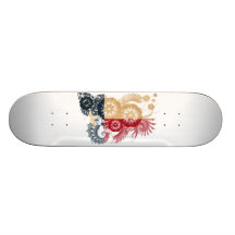 Texas-Flagge Skateboardbretter