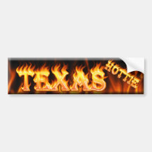 Texas hottie autosticker