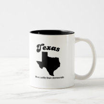Texas - mehr Vieh als Demokraten Kaffeehaferl