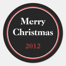 Text der Weihnachtsfeiertags-Umschlag Aufkleber-Au
