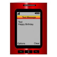 Textnachricht-alles Gute zum Geburtstag Grußkarten