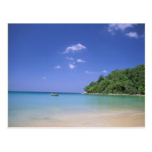 Thailand, Phuket-Insel. Strand Postkarte