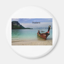 Thailand-Strand in Krabi (St.K) Magnets
