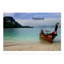Thailand-Strand in Krabi (St.K) Postkarte