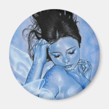 Thalassa Meerjungfrau-Magnet Kühlschrankmagnet