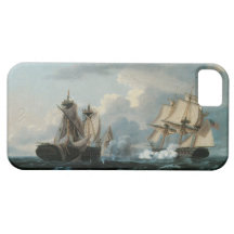The Macedonian and the United States 1812 iPhone 5 Cover