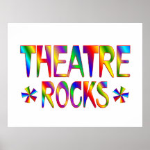 Theater-Felsen Posterdrucke