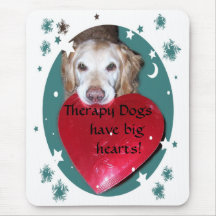 Therapie-Hundegolden retriever-Mausunterlage Mauspads
