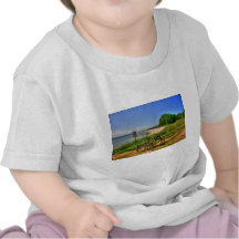 Thiessow Strand auf Ruegen Insel Shirts