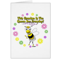 This Grandma Is The Queen Bee Everyday Bee Ring karten