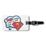 This looks like a job for Superman kofferanhänger