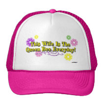 This Wife Is The Queen Bee Everyday! Flowers  Type kappen