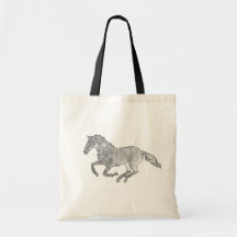 Thoroughbred-Galopp-Taschen-Tasche
