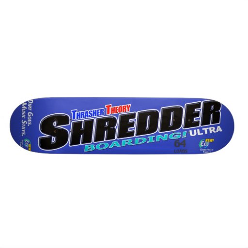 Thrasher Theorie-Wäscherei Individuelle Decks