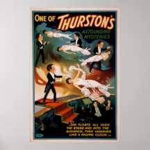 THURSTON MagierIllusionist VARIETÉ Plakat