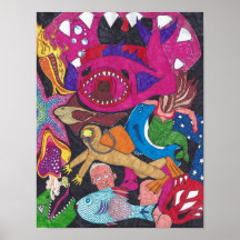 Tiefsee-Plakat
