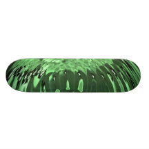 Tiefsee-Smaragd-Wellen Skateboardbrett