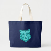 Tier Maske animal mask Einkaufstasche