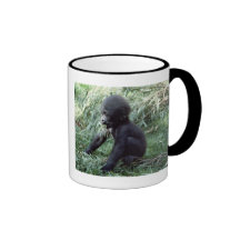 Tier-Set - Primate 8 Kaffeetassen