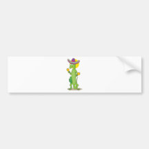 Tieralphabet-Leguan Autosticker