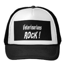 Tierarzt-Felsen! Hut Kappen