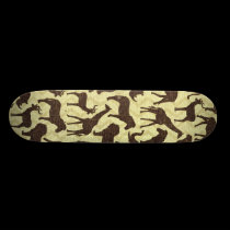 Tiere von Afrika-Skateboard skateboards
