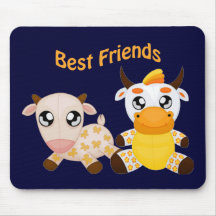 Tierische beste Freunde Mauspads