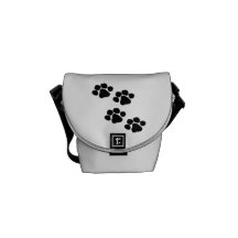 Tiertatzen-Drucke Kuriertaschen