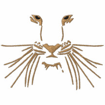 Tiger-Augen Bestickte Jacken