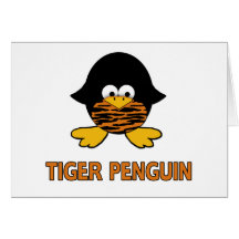 Tiger-Baby-Pinguin Karten