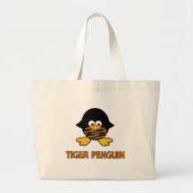 Tiger-Baby-Pinguin Tragetaschen