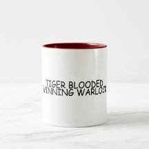 Tiger Blooded gewinnender Zauberer Kaffee Tasse
