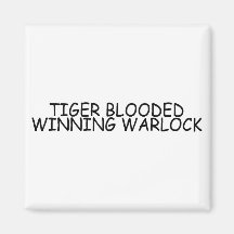 Tiger Blooded gewinnender Zauberer Magnets