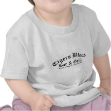 Tiger-Blut-Bar u. Grill Shirts