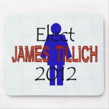 Tillich für Präsidenten Mousepads