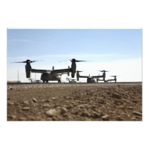 Tiltrotor Flugzeuge des Osprey V-22 Photographien