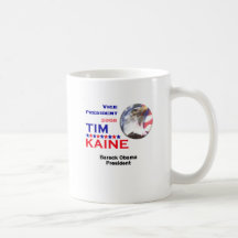 Tim Kaine VP Obama Becher Tasse