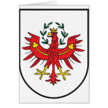 Tirol Wappen, Österreich Grußkarten
