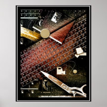 Tischplatte-Kunst Plakate