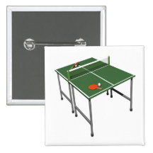 Tischtennis Anstecknadel