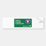 Tischtennis-folgender Ausgang Autosticker