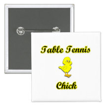 Tischtennis-Küken Button