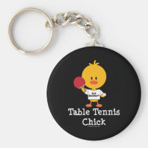 Tischtennis-Küken-Schlüsselkette Schlüsselbänder